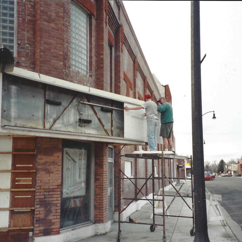 Historic Wilson Theatre exterior renovation